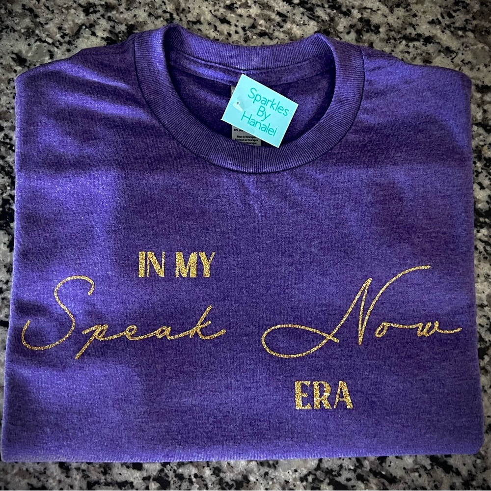 Taylor Swift “In My Speak Now Era” T-Shirt